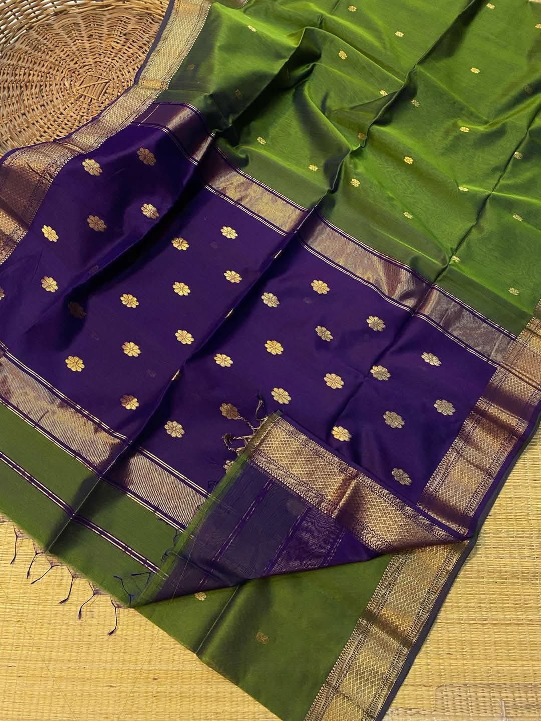 Mayuri - Maheshwari Cotton Saree