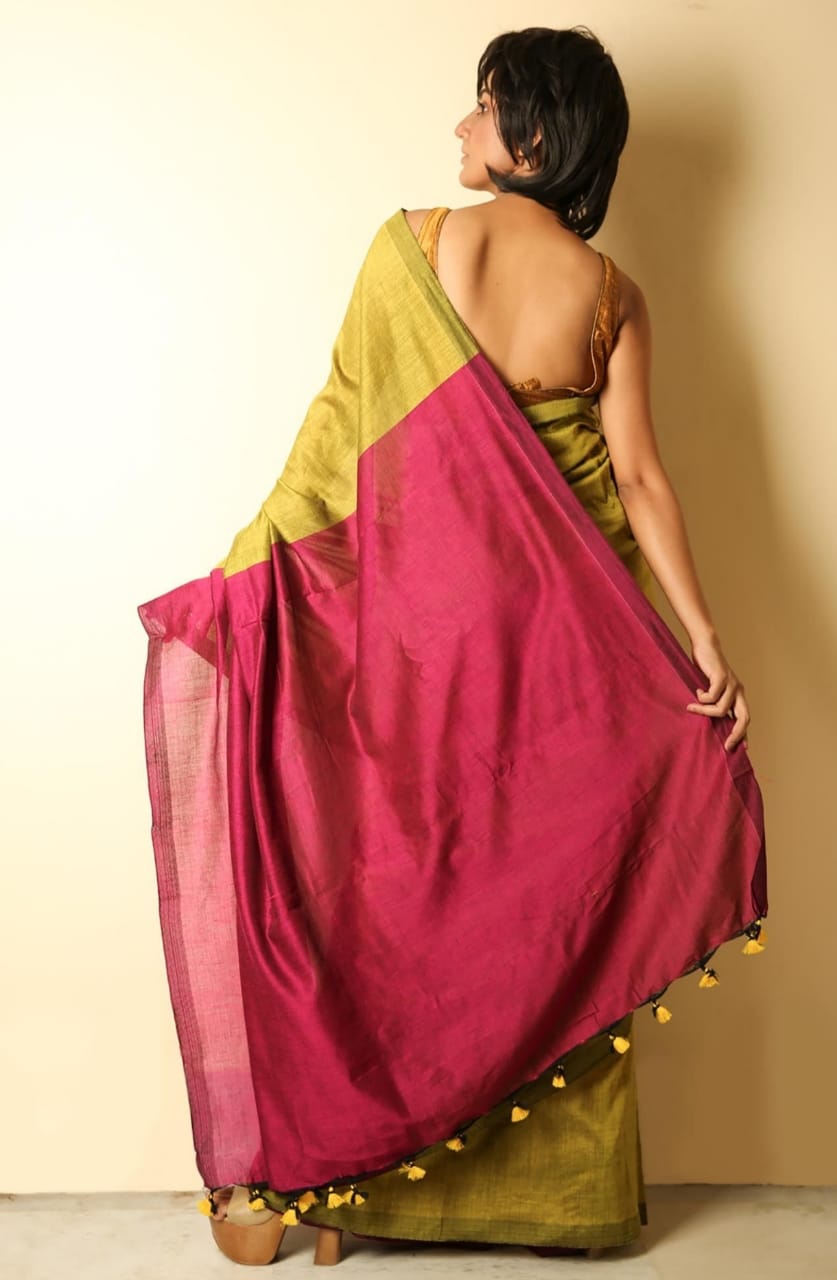 Arkavathi - Pure Cotton Khadi Saree