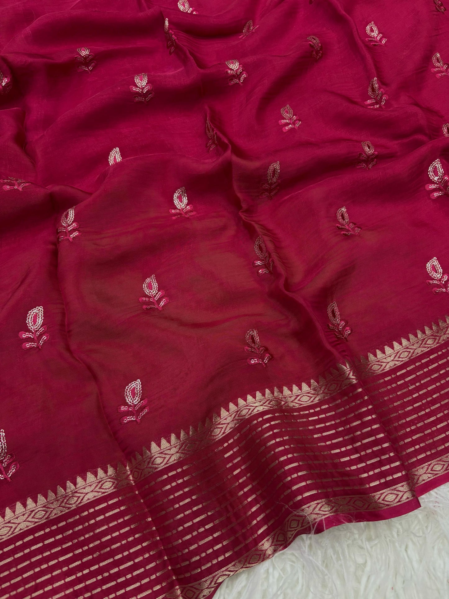 Sambhrama - Viscose Crepe Saree