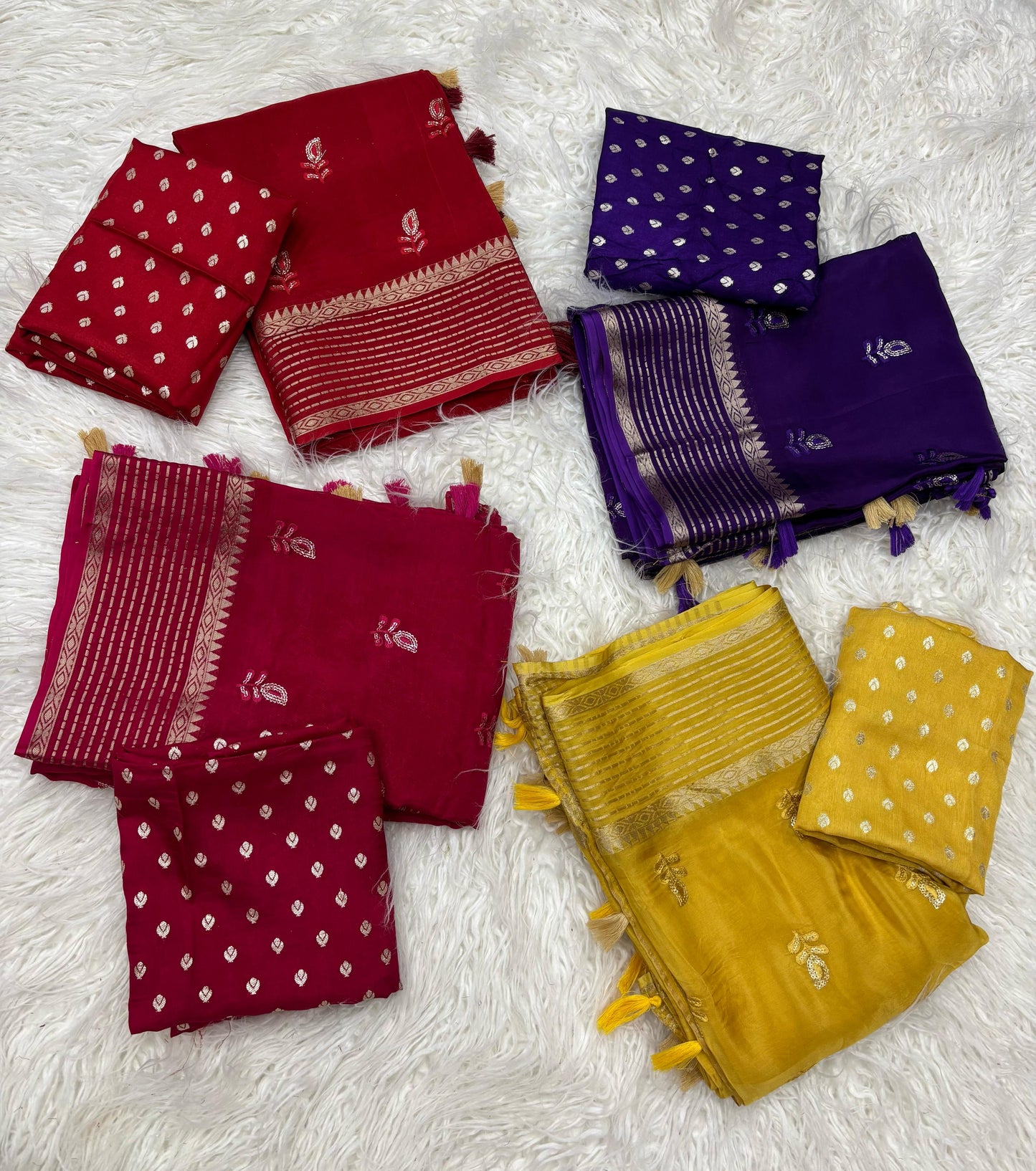 Sambhrama - Viscose Crepe Saree