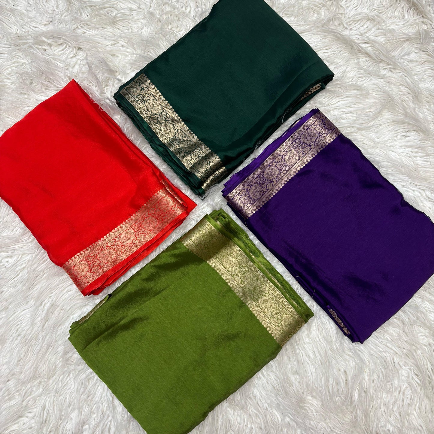 Samruddhi - Pure Chinnon Saree