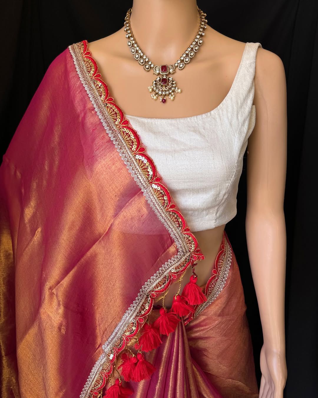Darshana - Cotton Tissue Silk