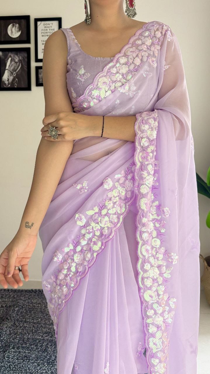 Sithara - Georgette Saree