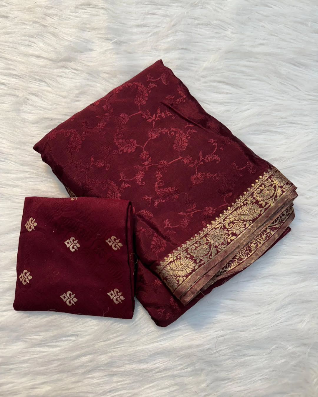 Chandrika - Chinnon Embossed Saree