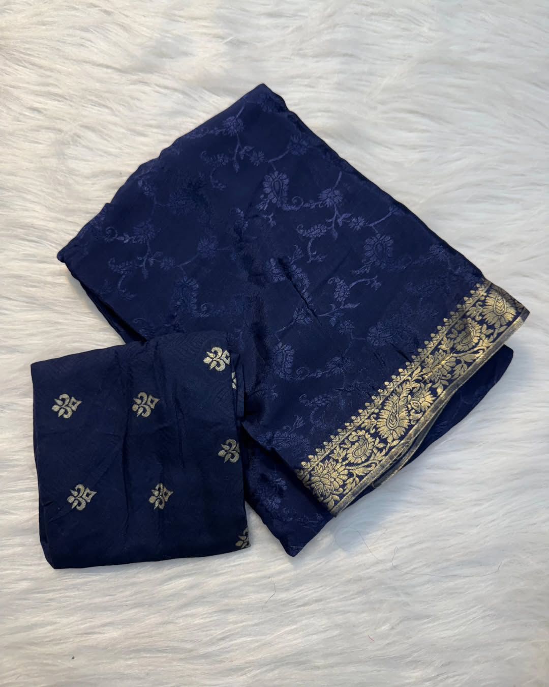 Chandrika - Chinnon Embossed Saree