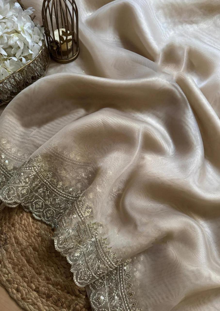 Aarvi – Organza Saree