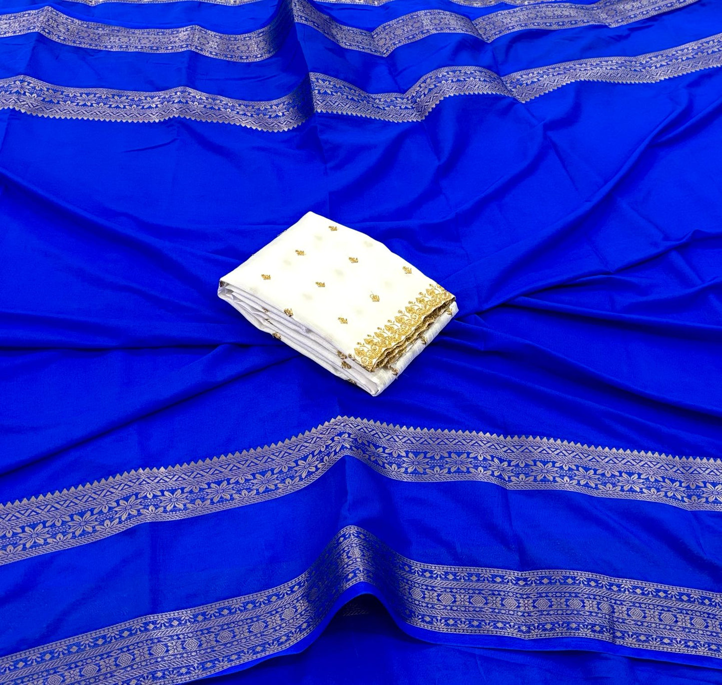 Indumati – Semi Mysore Crepe Saree