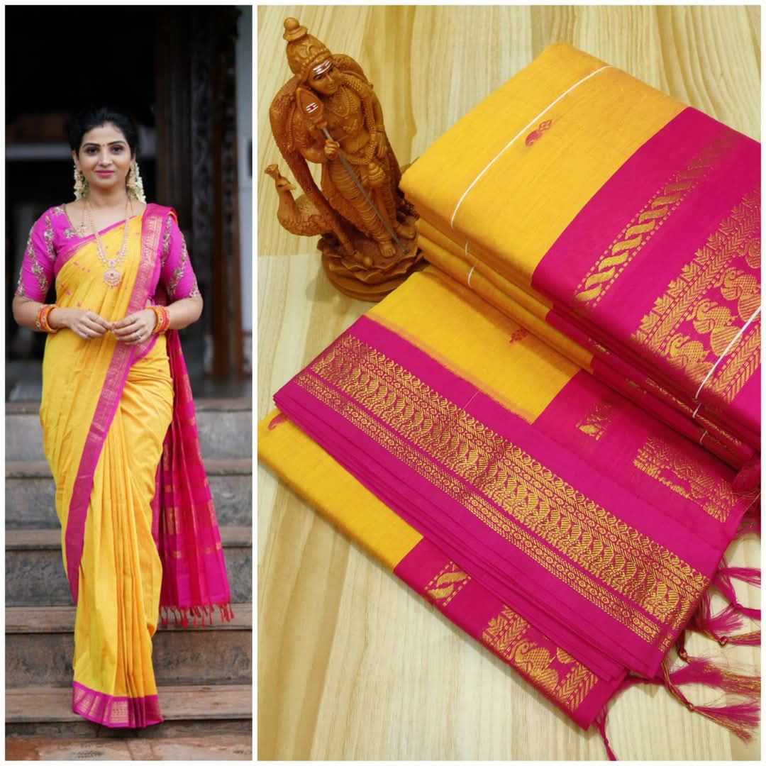 Ganga - Kalyani Cotton Saree