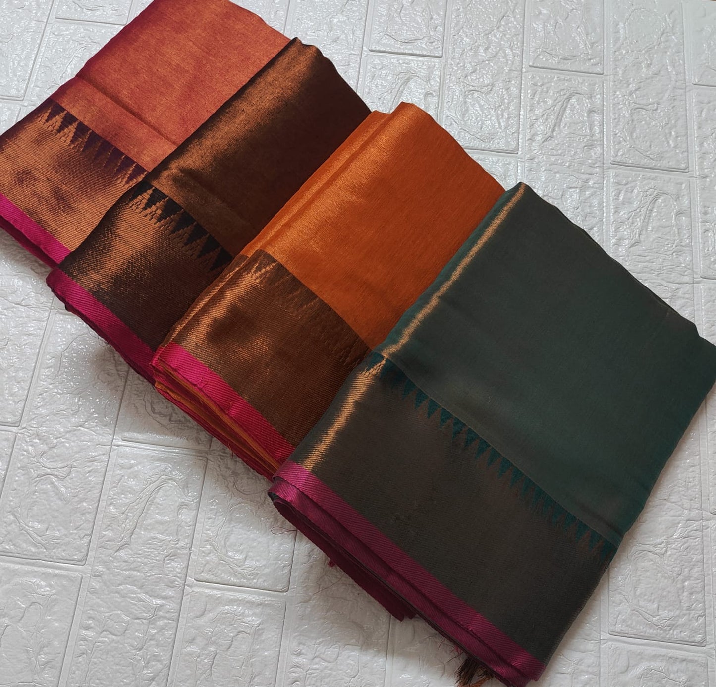 Mul Tissue Saree