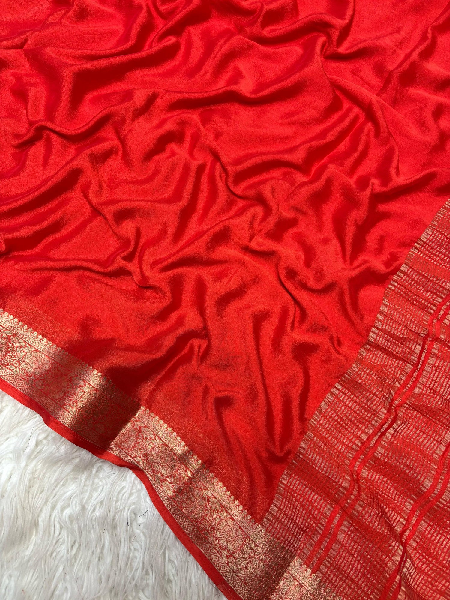 Pure Chinnon Saree