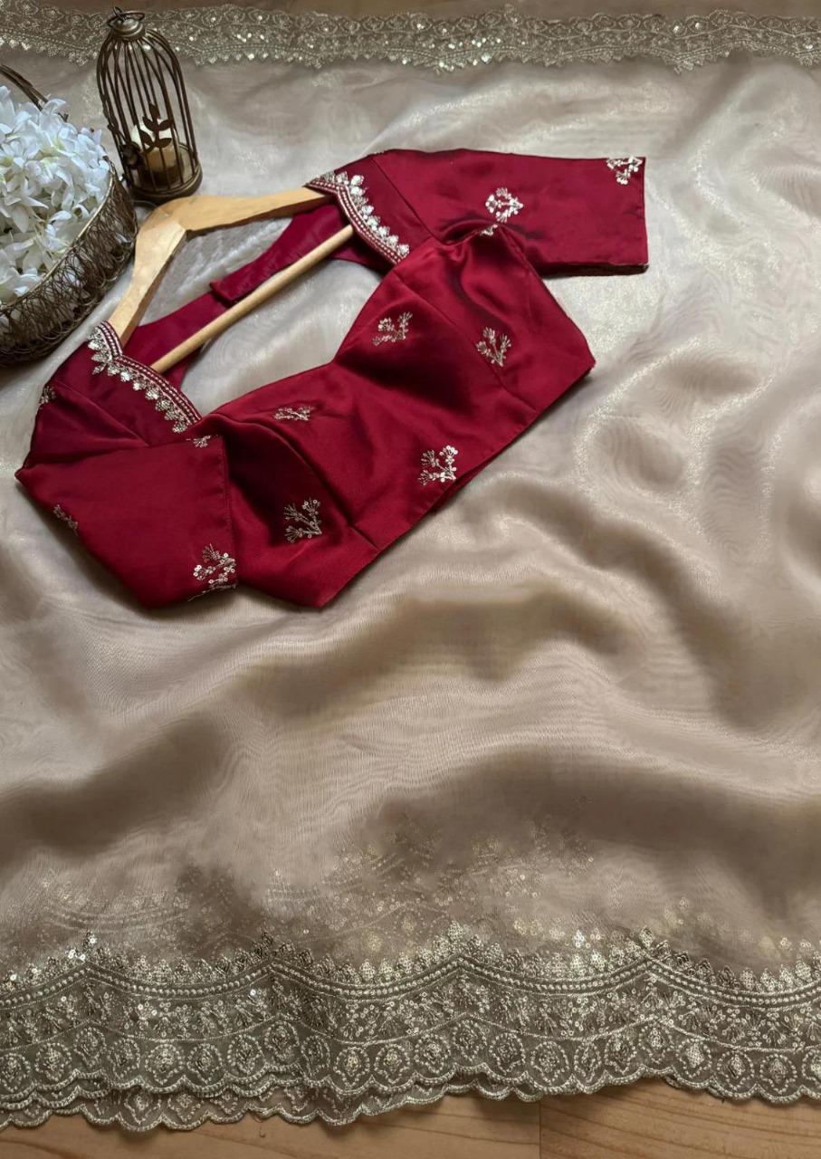 Organza Sarees