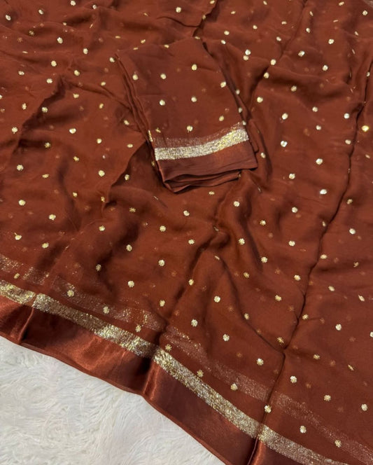 Uttara – Pure Viscose Georgette Saree