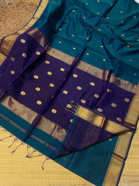 Mayuri - Maheshwari Cotton Saree