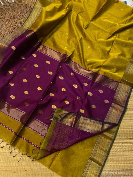 Mayuri - Maheshwari Cotton Saree