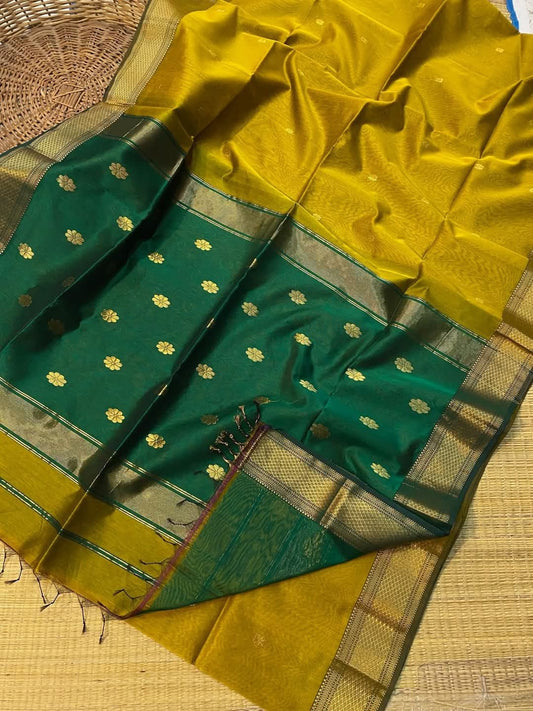 Mayuri - Maheshwari Cotton Saree