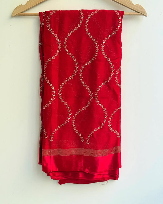 Sarayu - Pure Viscose Georgette Saree