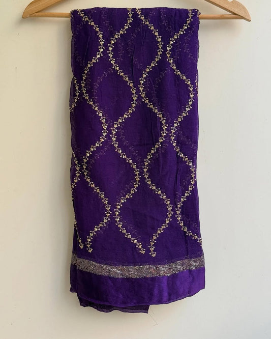 Sarayu - Pure Viscose Georgette Saree