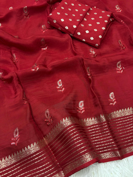 Sambhrama - Viscose Crepe Saree