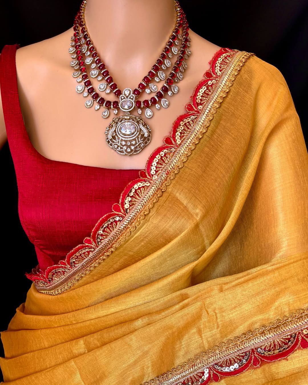 Darshana - Cotton Tissue Silk