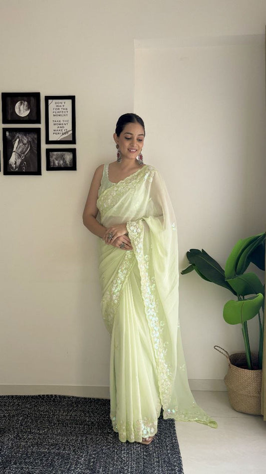 Sithara - Georgette Saree