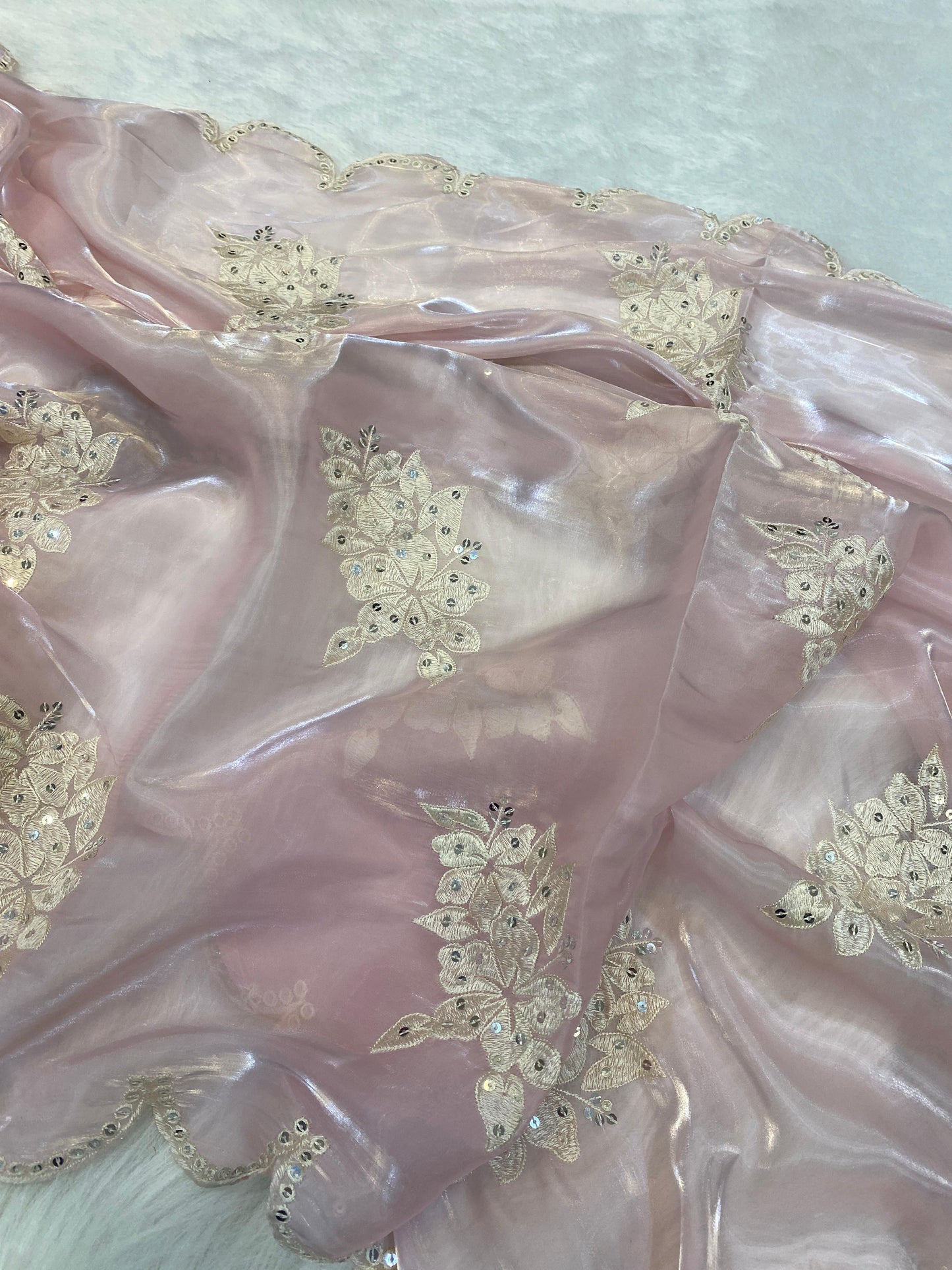 Chandramukhi - Soft Satin Organza with sequence