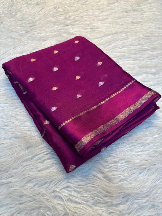Devayani - Pure Chinnon Saree