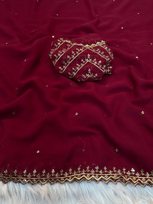 Ira - Georgette Saree