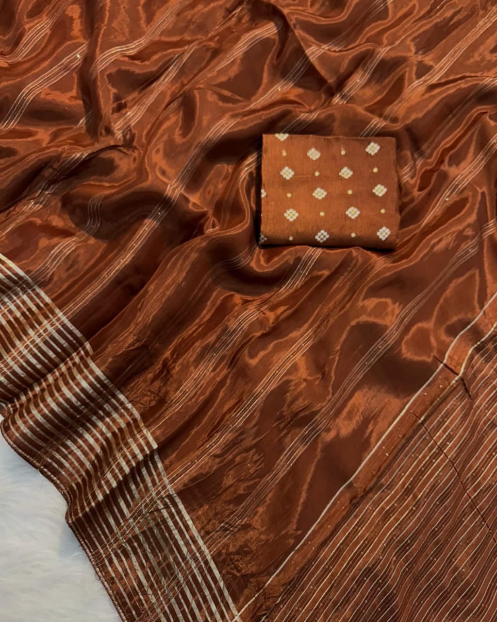 Varnika - Pure Chinnon Saree