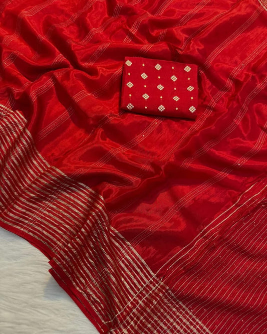 Varnika - Pure Chinnon Saree
