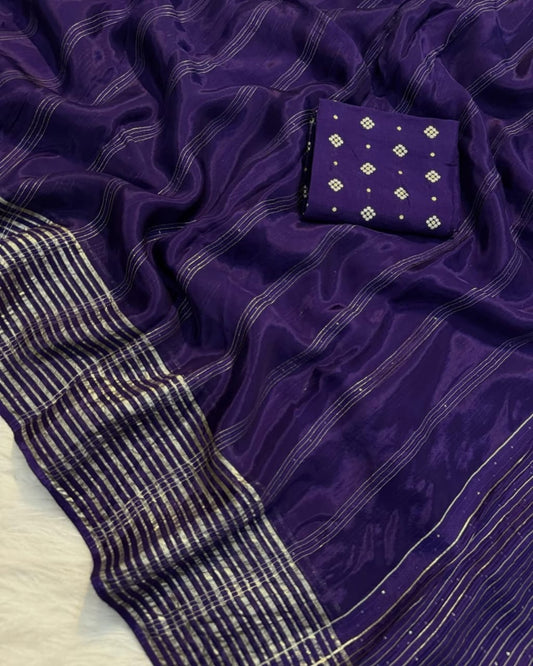 Varnika - Pure Chinnon Saree