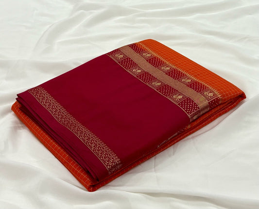 Devaki - Banarasi Crepe Saree