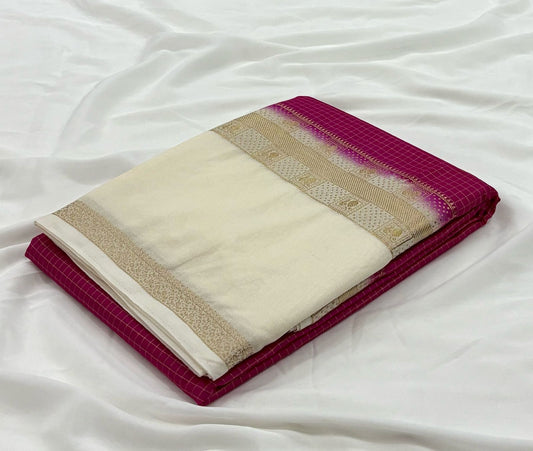 Devaki - Banarasi Crepe Saree