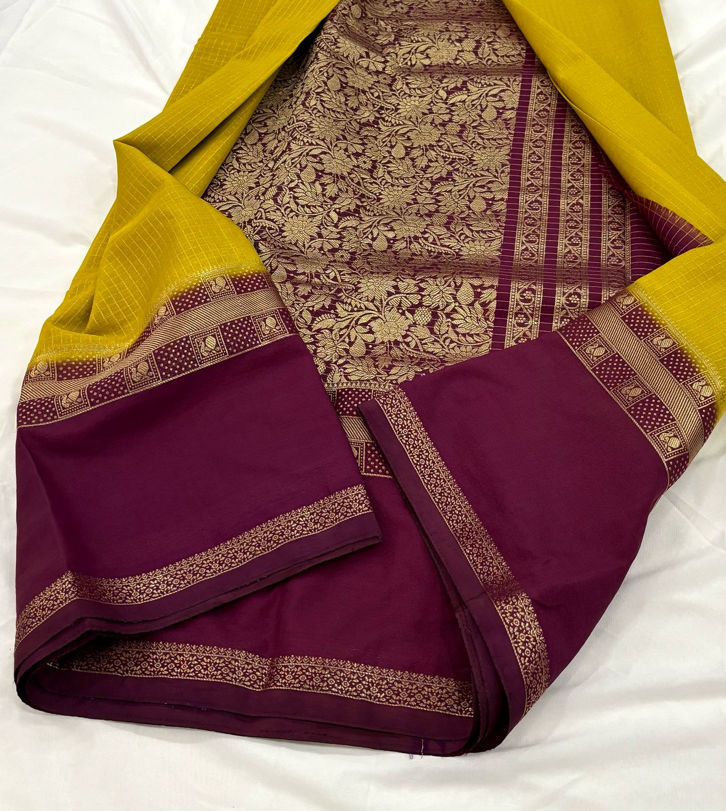 Devaki - Banarasi Crepe Saree