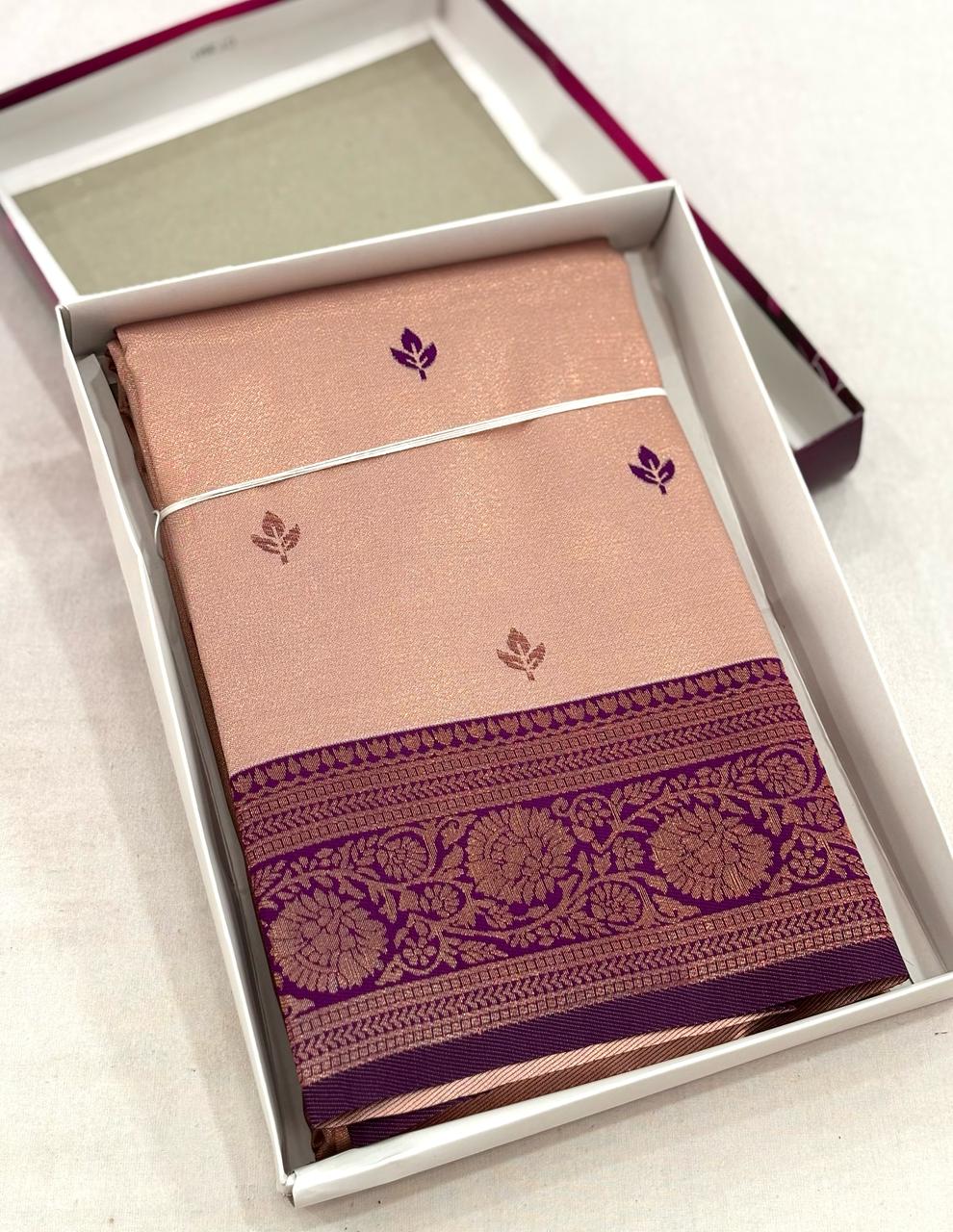 Iravathi - kanchi Tissue Silk Saree