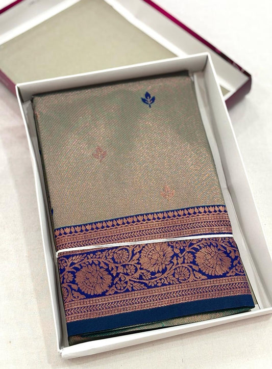 Iravathi - kanchi Tissue Silk Saree