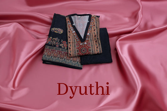 Ajrak Print Kurta Set