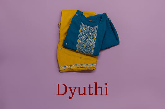 Ethnic Motifs Embroidered Regular kurta set