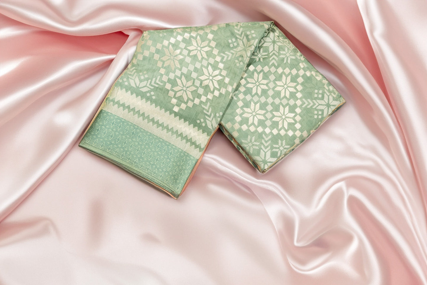 Pure Linen Barasso Saree